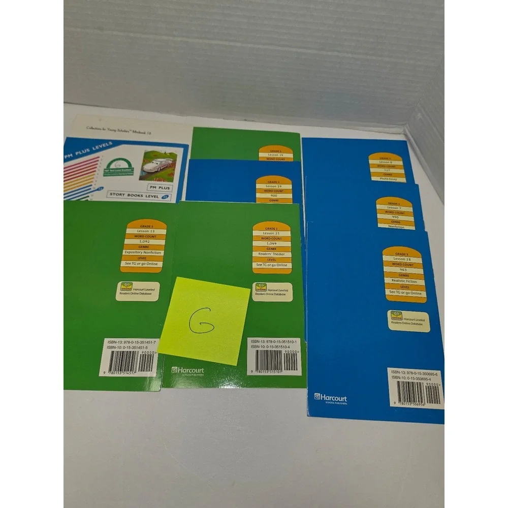 Lot G Elementary‎ School Readers Homeschool summer tutoring books
